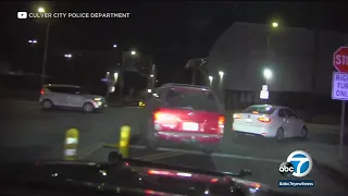 Bodycam video shows Culver City police shooting that left man dead after car chase