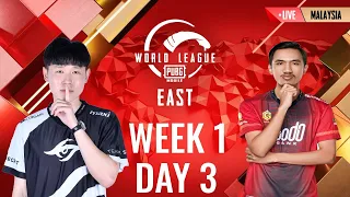 [MALAY] W1D3 - PMWL EAST - Super Weekend | PUBG MOBILE World League Season Zero (2020)