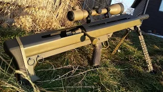 Airsoft Snow wolf M99 spring sniper rifle review