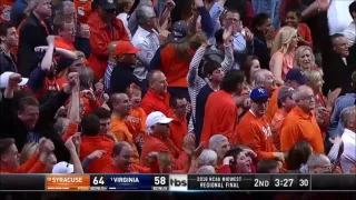 Celine a Scene: Syracuse Orange vs Virginia Cavaliers Elite Eight