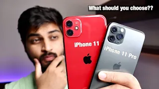 iPhone 11 vs iPhone 11 pro Full Comparison in Hindi | india | Mohit Balani