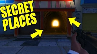 3 THINGS YOU PROBABLY DIDN'T KNOW ABOUT IN GTA 5 ONLINE! SECRET PLACES & MORE! Top 3 Glitches/Tricks