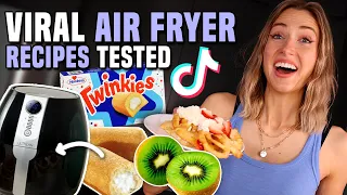 I tried VIRAL AIR FRYER RECIPES... what's worth making??