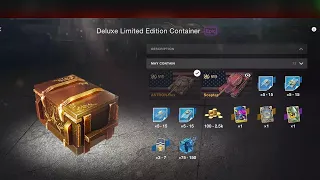 Opening 380 Deluxe Limited Edition Containers. Luxury Lounge WoT Blitz