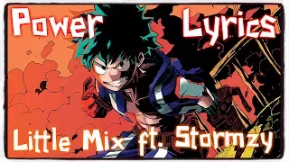 【Nightcore】→ Power || Little Mix ft. Stormzy ✘ Lyrics