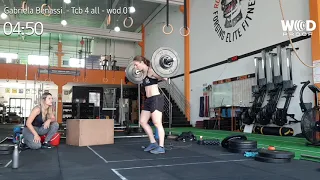 Gabriela Benassi - Rovers Crossfit / TCB 4 all wod 01