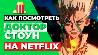 ДОКТОР СТОУН НА NETFLIX 🔥✅ Как посмотреть ДОКТОР СТОУН на Netflix в России?💯