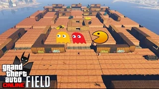 GTA V Field Online: MAPA DO PACMAN TÁ COM HACK?!