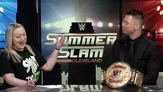 WWE star Mike 'The Miz' Mizanin joins 3News' Amanda Naylor for SummerSlam in Cleveland preview