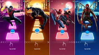 TILES HOP - Miles Morales vs SpiderMan vs Venom vs No Way Home