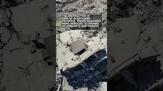 New drone footage of Turkey earthquake aftermath | #newvideo #youtube #subscribe #shorts