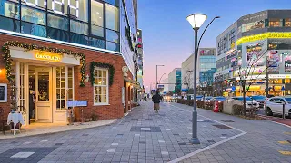 Seoul Winter Walking Magok Street on Friday Evening | Korea Travel Guide 4K HDR