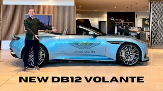 NEW ASTON MARTIN DB12 VOLANTE 🇬🇧 FIRST IN EUROPE !!!!