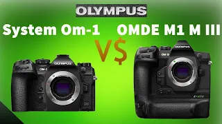 OM System OM-1 vs Olympus OM-D E-M1 Mark III