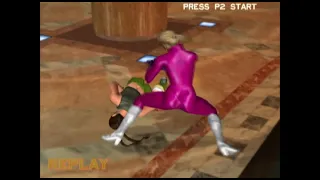 Tekken 4 Julia VS Nina Arcade Mode