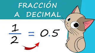 CONVERTIR FRACCIÓN A DECIMAL - cAD