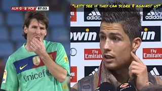 What Happened When Cristiano Ronaldo Challenged FC Barcelona Dream Team