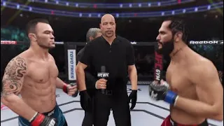 Colby Covington vs Jorge Masvidal - UFC 272 (EA Sports UFC 4) CPU vs CPU