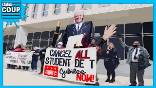 'Pick Up the Pen, Joe' | Protestors Calling on Biden to Cancel Student Debt