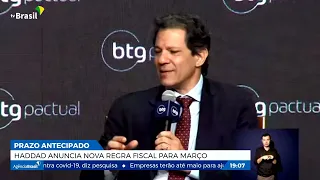 Haddad anuncia nova regra fiscal para março