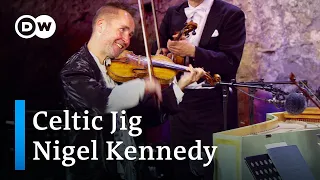 Nigel Kennedy and The Polish Chamber Orchestra with a Celtic Jig in an old castle