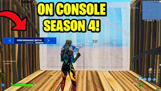 How To Get PERFORMANCE MODE On Console! (PS4/PS5/XBOX) | Fortnite Season 4
