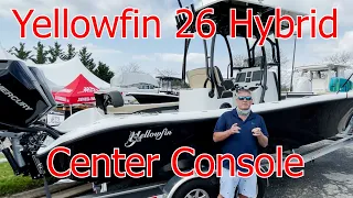 Yellowfin 26 Hybrid Center Console