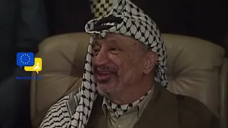 Yasser Arafat calls Europe to protect peace in the Middle East for Palestine and Israel!!!