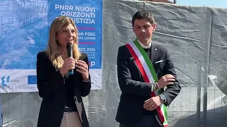 PONTE SAN GIOVANNI AL VIA LE DEMOLIZIONI NEL COMPLESSO EX PALAZZETTI CON I FONDI DEL PNRR