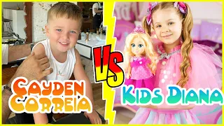 Kids Diana Show VS Cayden Correia Stunning Transformation 2022 | From Baby To Now