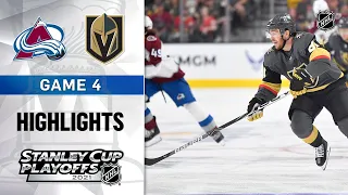 Second Round, Gm 4: Avalanche @ Golden Knights 6/6/21 | NHL Highlights