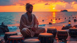 Healing Hang Drum Music 🎶Clearing the Mind of Negative Thoughts - Eliminate Stress And Calm The Mind