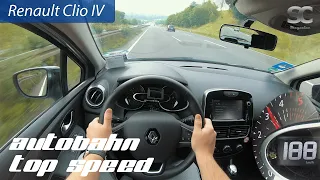 Renault Clio IV (2018) - Autobahn Top Speed / Acceleration / Test Drive POV