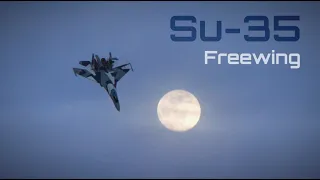 Su-35, Dark Magic Aerobatics + Moondance ✈️ HD 60fps