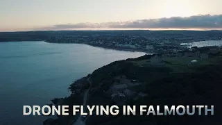 Flying a DJI Mavic Pro over Cornwall