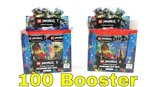 2 Displays mit 100 Booster von der LEGO Ninjago Trading Card Game Serie 7 / Lego Ninjago deutsch