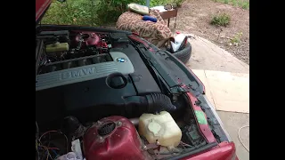 BMW E36 300D Swap M57D30 сложности установки.