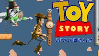 SNES Toy Story, any% speed run in 21:07