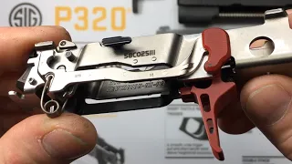 Official Armory Craft P320 dual adjustable trigger installation & adjustment video