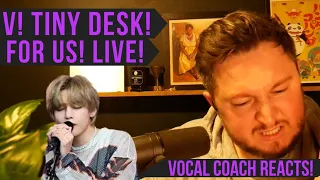 Vocal Coach Reacts! Tiny Desk pt 3! For Us! Live!