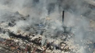 Toxic fire still burns at Richmond recycling plant I Noon Update I 4/12/23
