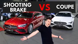 Mercedes 2024 CLA Coupé vs Shooting Brake!