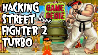 Hacking Street Fighter 2 Turbo (SNES) - Game Genie Hijinx!