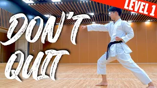 【Level 1】Follow Along This Karate Basics Routine with Japanese Instructions!