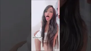 16 July , 2023 AHEGAO TIKTOK GIRL 🍬😊 Best ahegao face girl #Shorts