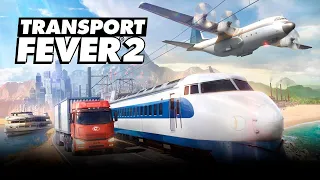 ПЕРВЫЙ ПАРОВОЗ | Transport Fever 2 | #2