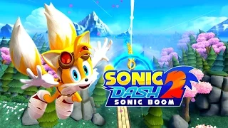 Sonic Dash 2 Sonic Boom NEW LOCATION!!! - TAILS Widescreen 4K HD 60 FPS