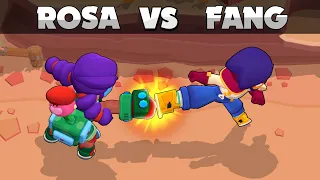 🤜 ROSA 1vs1 FANG 🤛 Brawl Stars