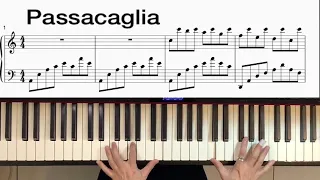 PASSACAGLIA - 帕薩卡利亞舞曲 - 17 世紀