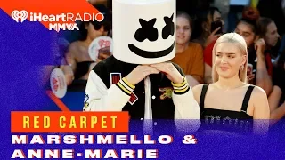 Marshmello & Anne-Marie Arrive Together On the Red Carpet | 2018 iHeartRadio MMVA Red Carpet